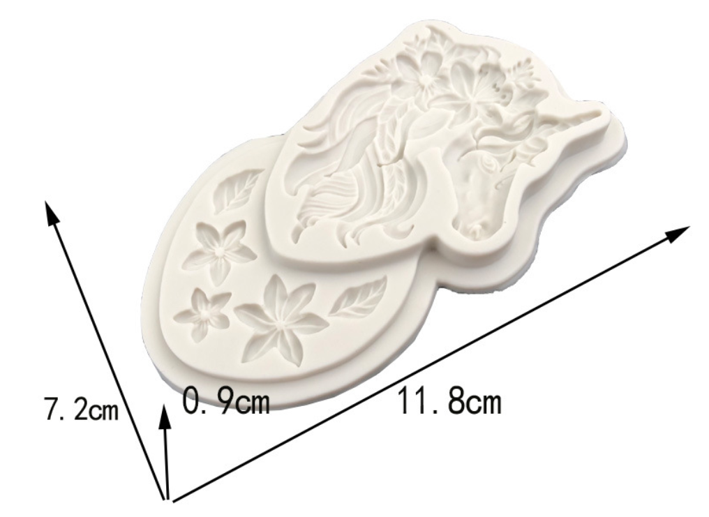 3D Unicorn Silicone Mold Cupca - 3D Printing With Silicone recension och pris