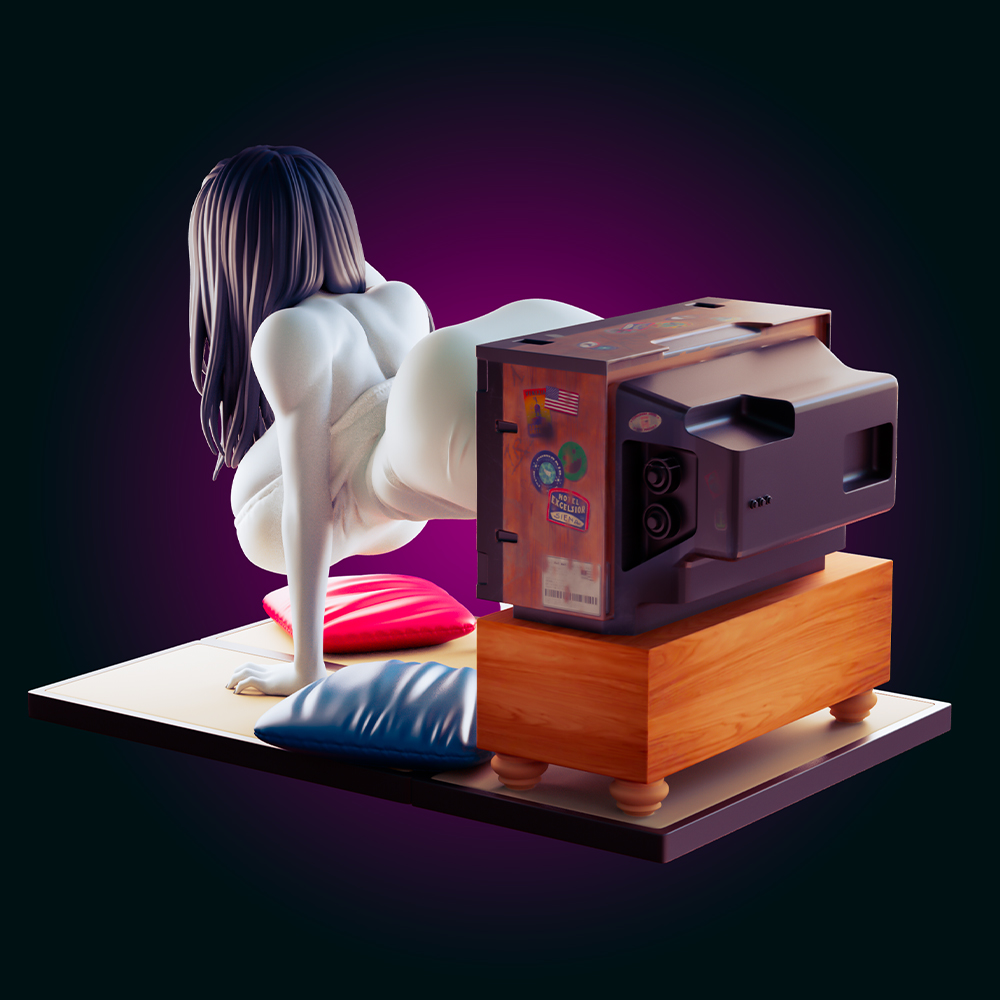 1:24 Tv Female Ghost Belle 3d  - 3D Printing Ghosting recension och pris