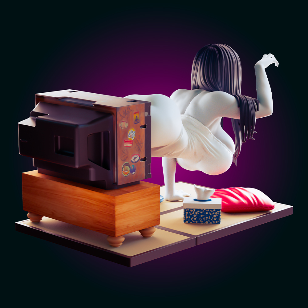 1:24 Tv Female Ghost Belle 3d  - 3D Printing Ghosting recension och pris