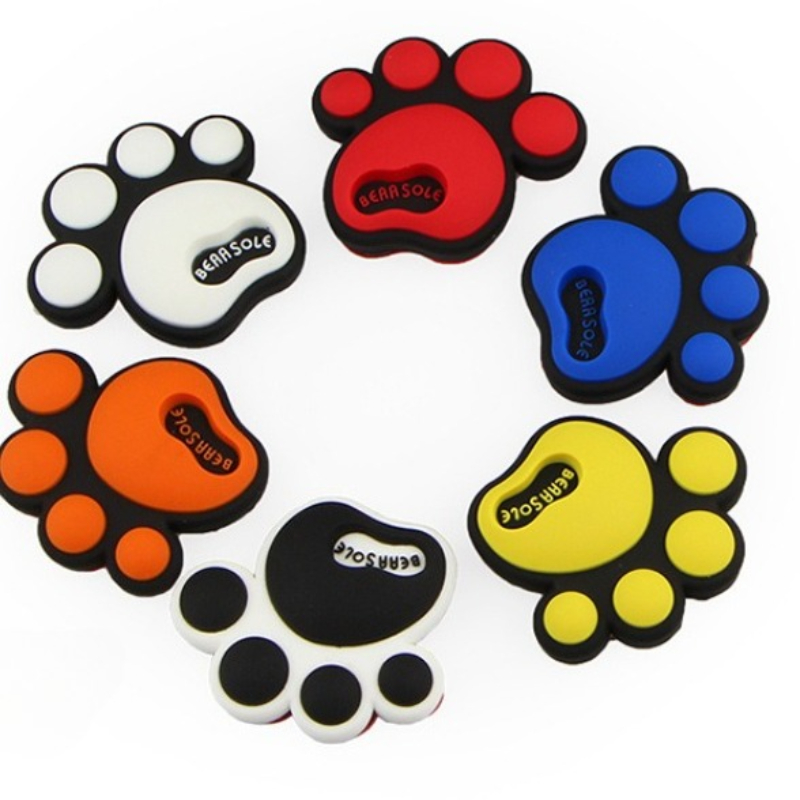 4pcs Dog Paw Print Anti-Collis - 3D Printing With Silicone recension och pris