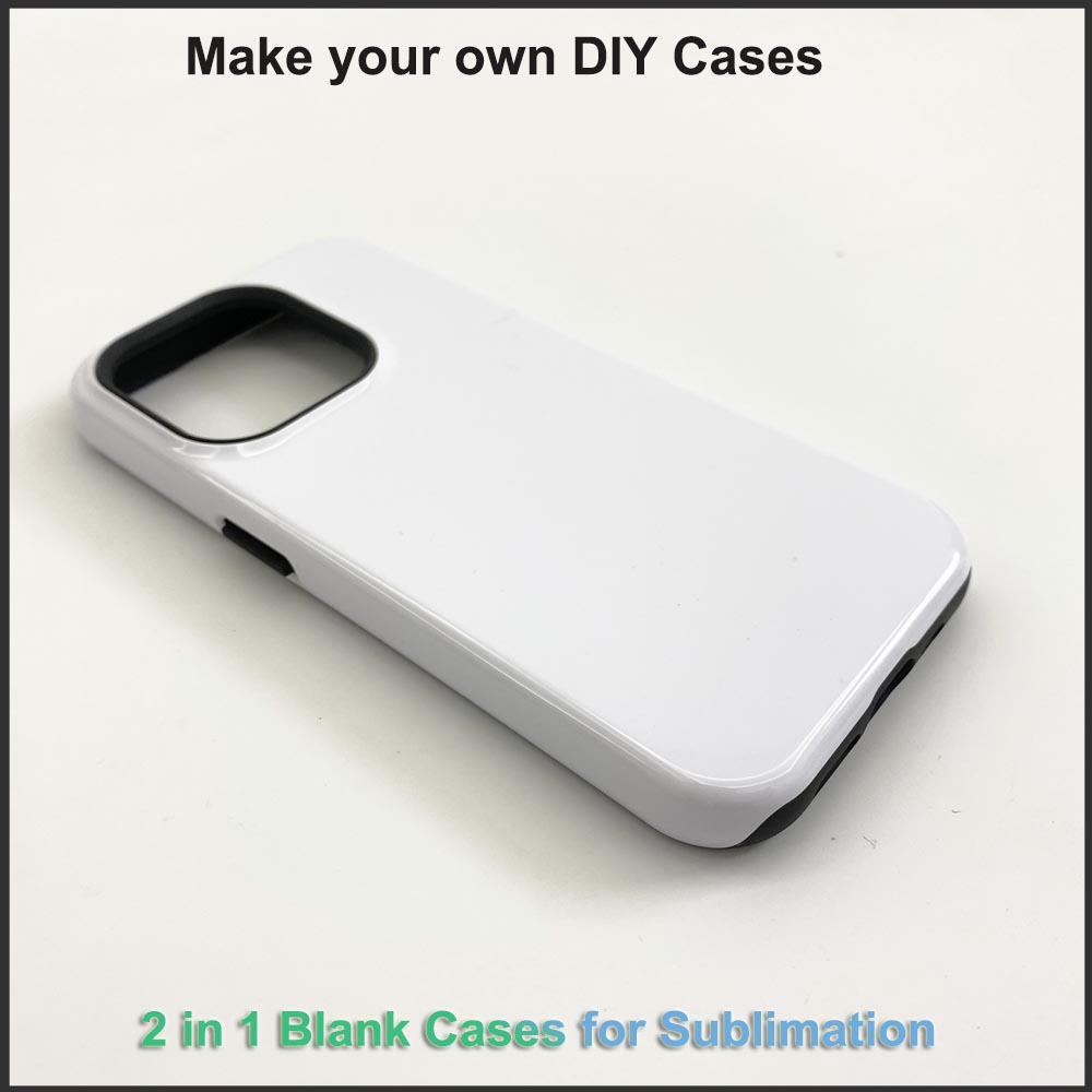 5 pcs 2 in 1 Blank Phone Case  - 3D Printing Housing recension och pris