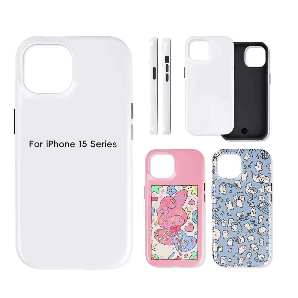 5 pcs 2 in 1 Blank Phone Case  - 3D Printing Housing recension och pris