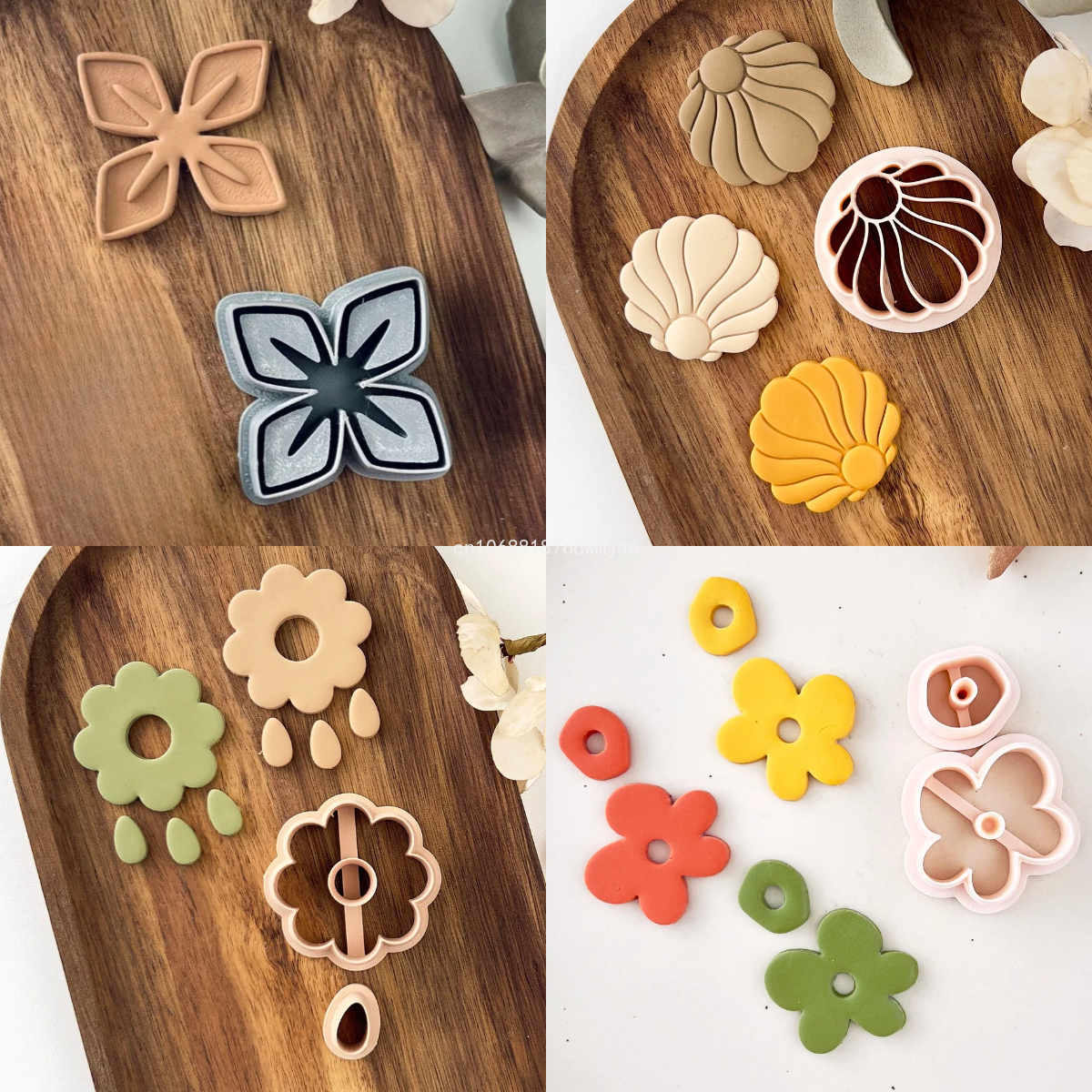 Lily Shape Polymer Clay Cutter - 3D Printing Jewelry recension och pris