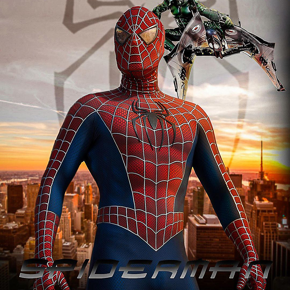 Classic Maguire Raimi SpiderMa - 3D Printing Logo recension och pris