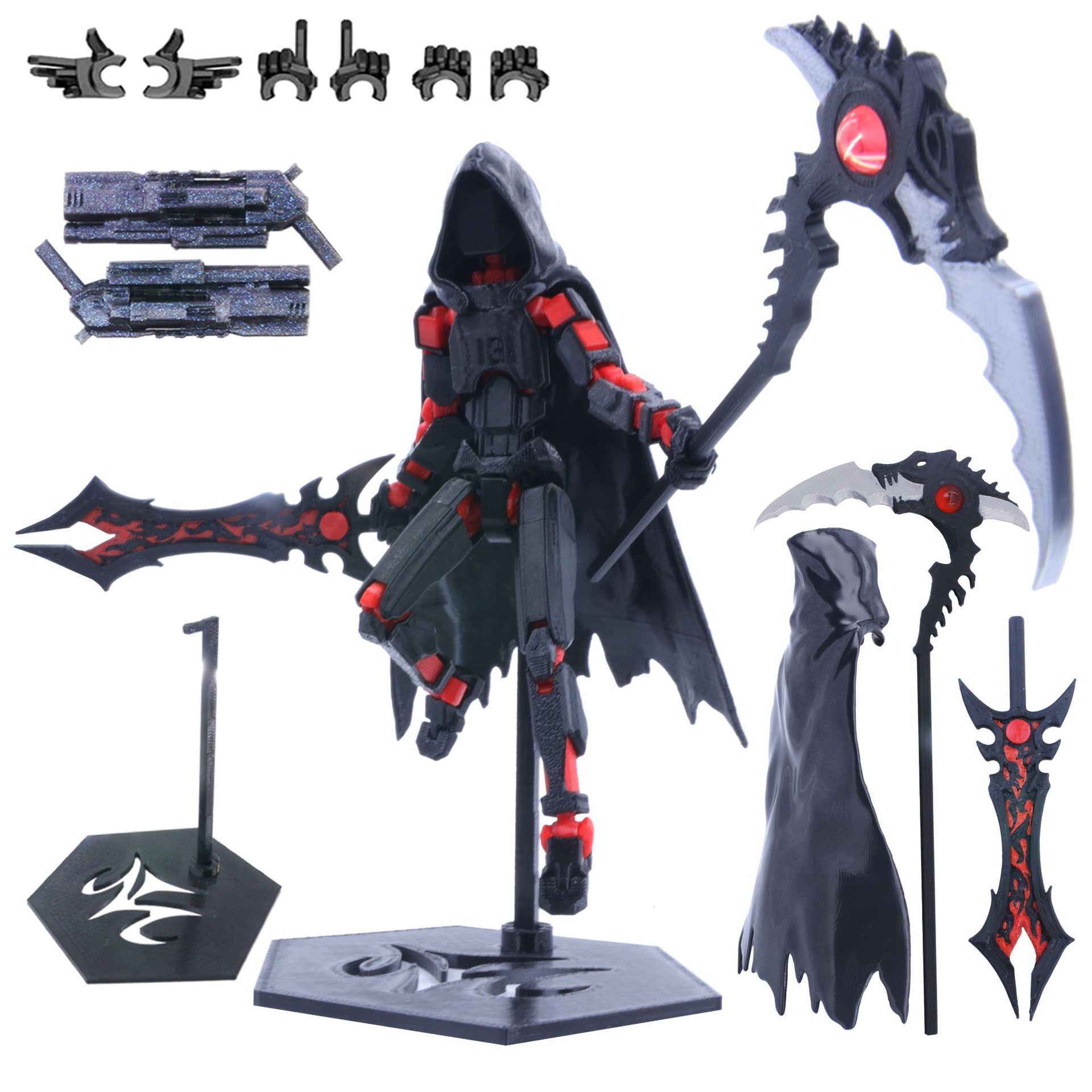 3D Printed t 13 action figure  - 3D Printing Robot recension och pris