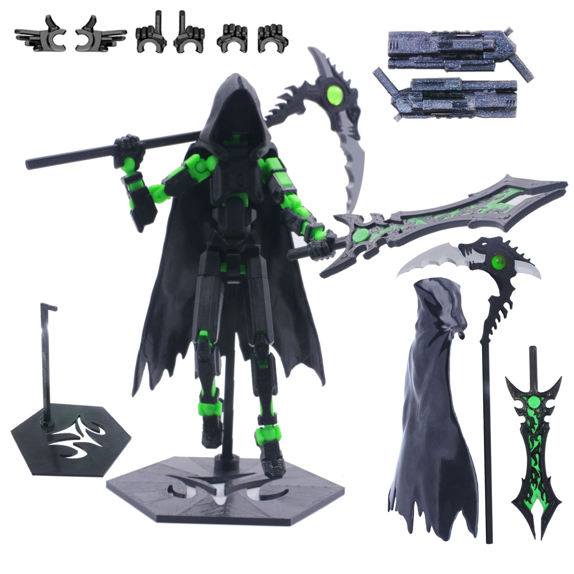3D Printed t 13 action figure  - 3D Printing Robot recension och pris