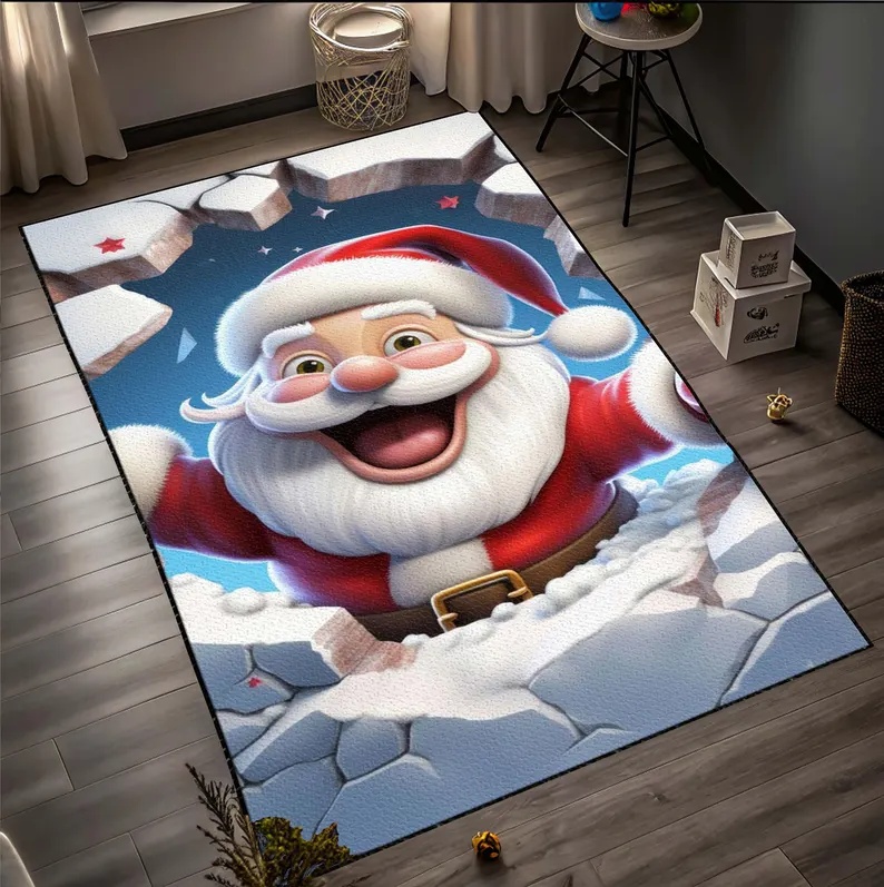 3D Santa Claus Christmas Rug F - 3D Printing Nerd recension och pris