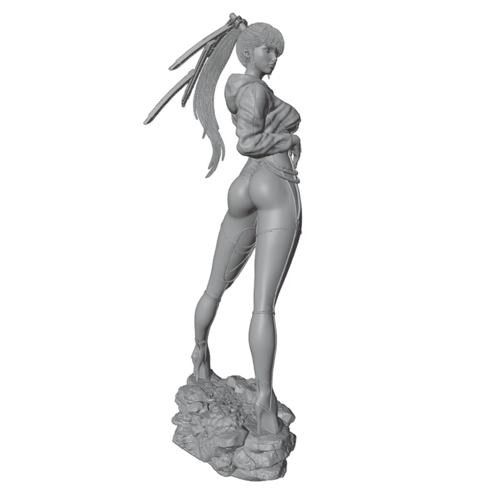 75/100/120/150mm Sexy Girl Res - 3D Printing Article recension och pris