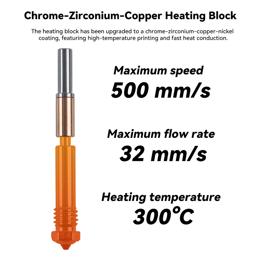 New Hotend Integrated Nozzle F - 3D Printing Bambu Lab recension och pris