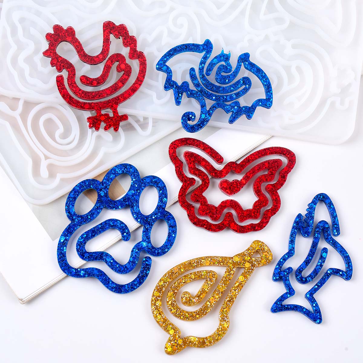 3D Animal Bookmark Silicone Mo - 3D Printing With Silicone recension och pris
