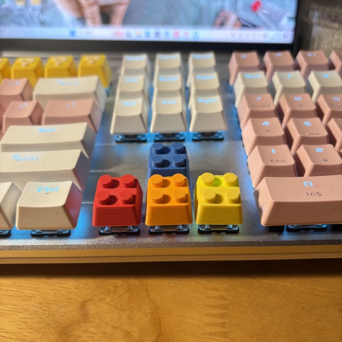 3D Printed MX Stem Keycaps Cre - 3D Printing Keycaps recension och pris