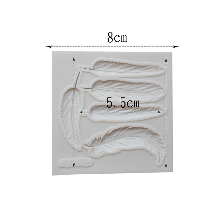 Leaves feather&wings shape 3D  - 3D Printing With Silicone recension och pris