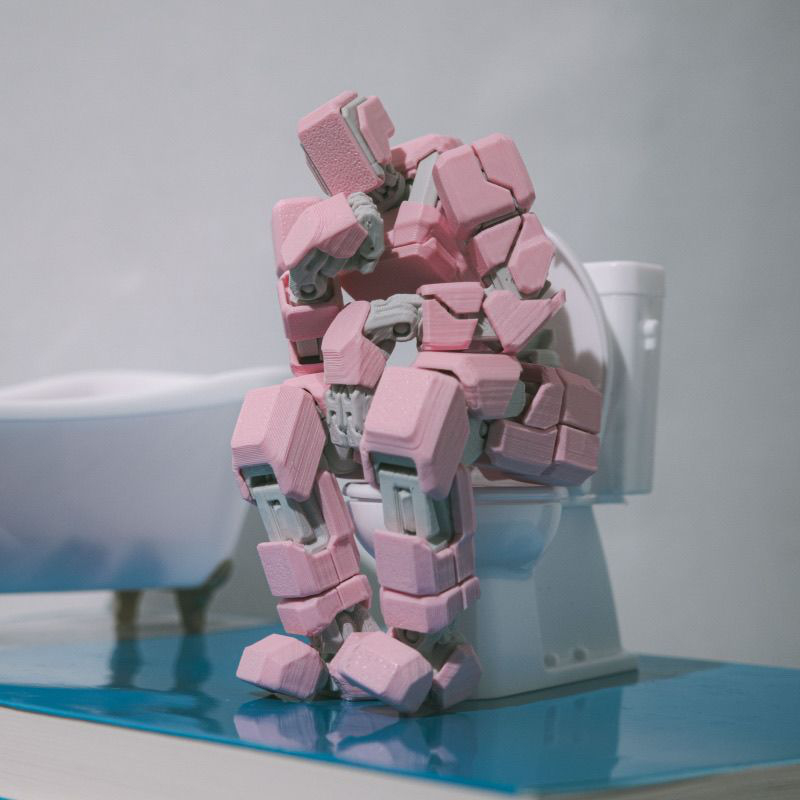 New Articulated Action Figure  - 3D Printing Robot recension och pris