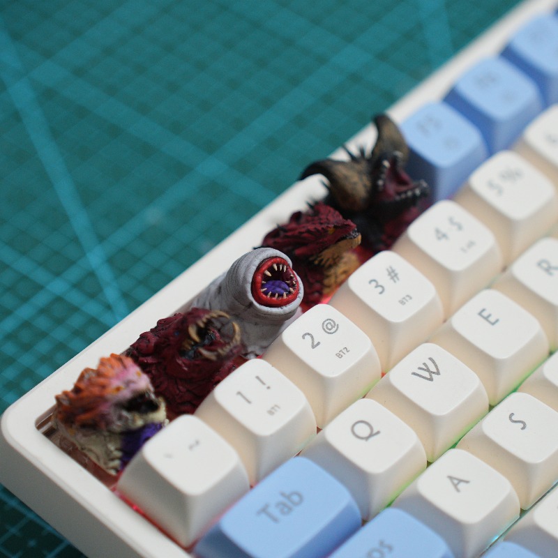 Monster Hunter Dragon Resin Cu - 3D Printing Keycaps recension och pris