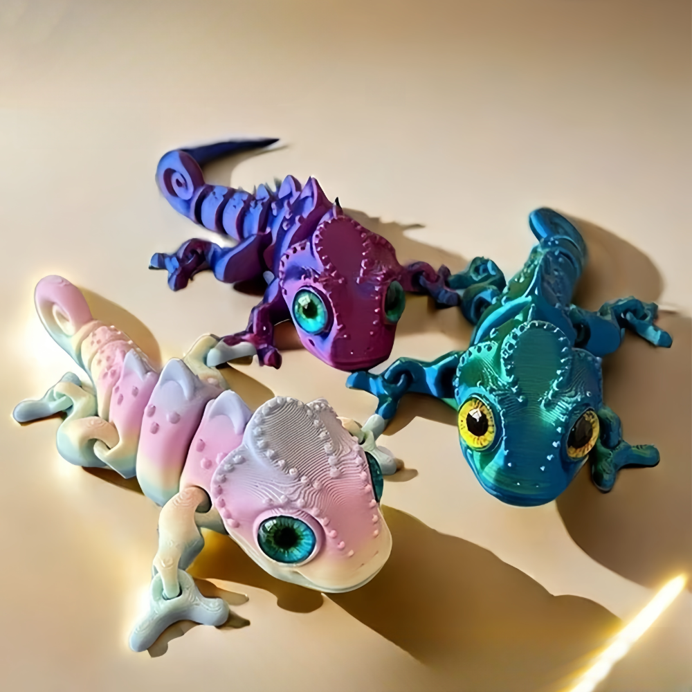 3D Printing Chameleon Figures  - 3D Printing Article recension och pris