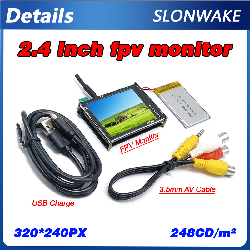 Micro 5.8G 56CH 2.4 Inch LCD 4 - Build Plate recension och pris