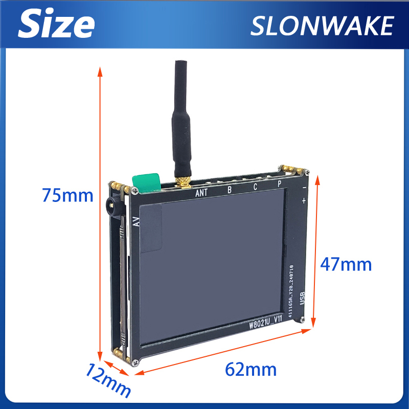 Micro 5.8G 56CH 2.4 Inch LCD 4 - Build Plate recension och pris