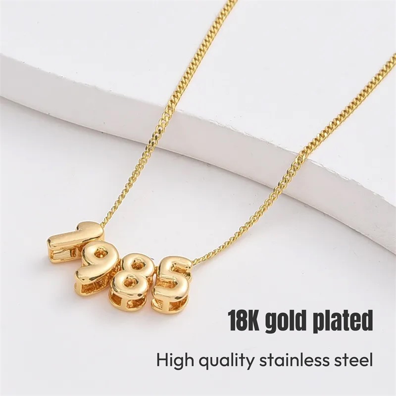 Personalized 3D Bubble Letter  - 3D Printing Jewelry recension och pris