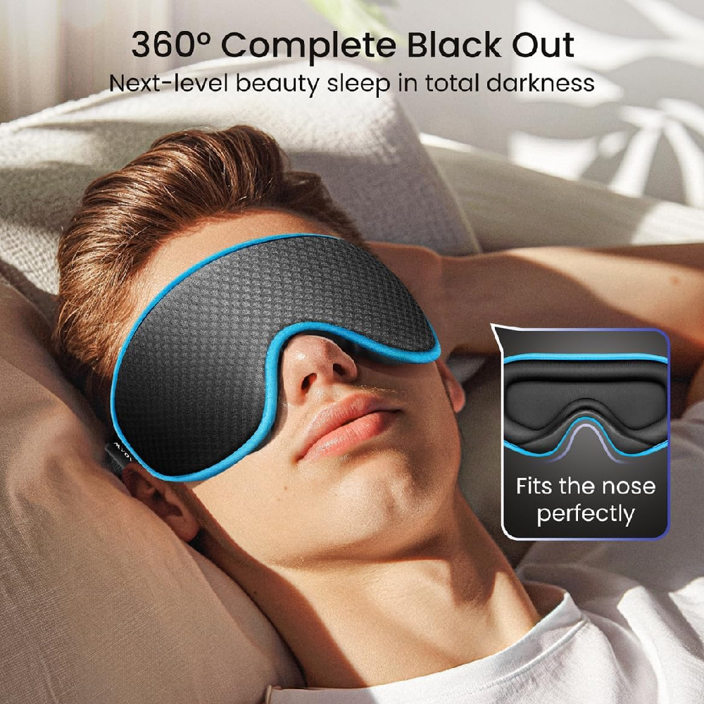 Soft Breathable 3D Sleep Mask, - 3D Printing Mask recension och pris