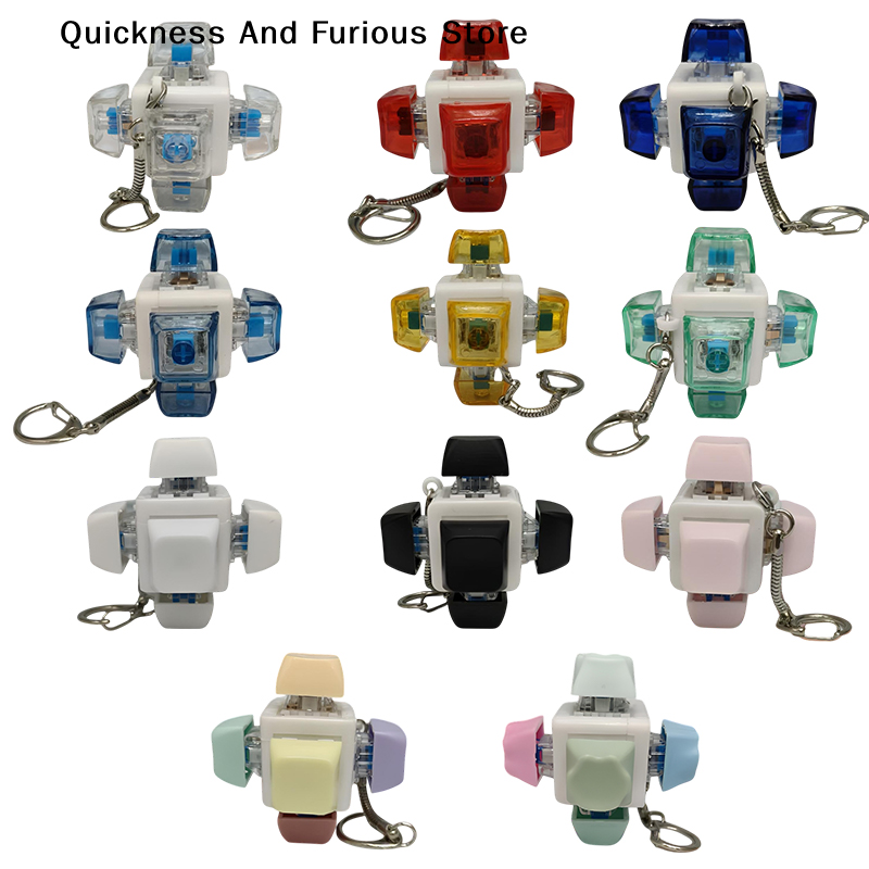 1pcs Alien Six Sided Decompres - 3D Printing Keycaps recension och pris
