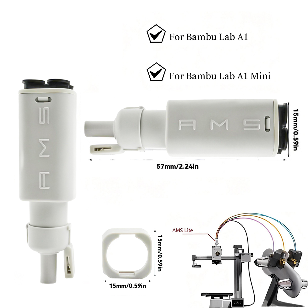 For Bambu Lab 3D Printer AMS L - 3D Printing Fff recension och pris