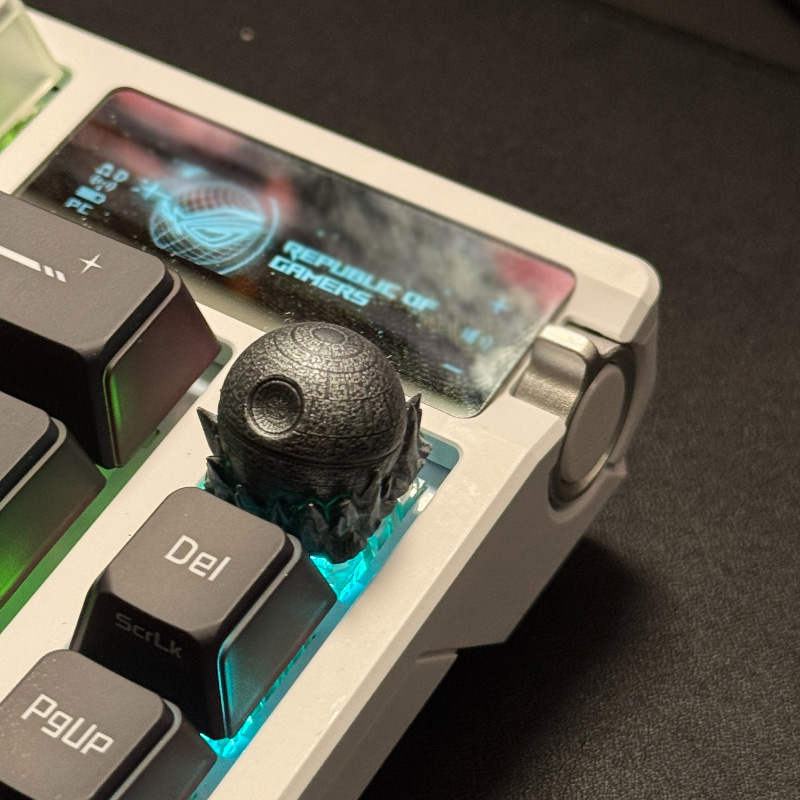 Death Star Personalize Keycap  - 3D Printing Keycaps recension och pris
