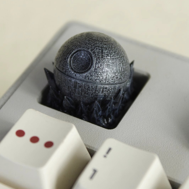 Death Star Personalize Keycap  - 3D Printing Keycaps recension och pris
