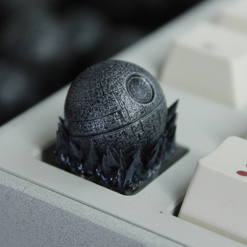 Death Star Personalize Keycap  - 3D Printing Keycaps recension och pris