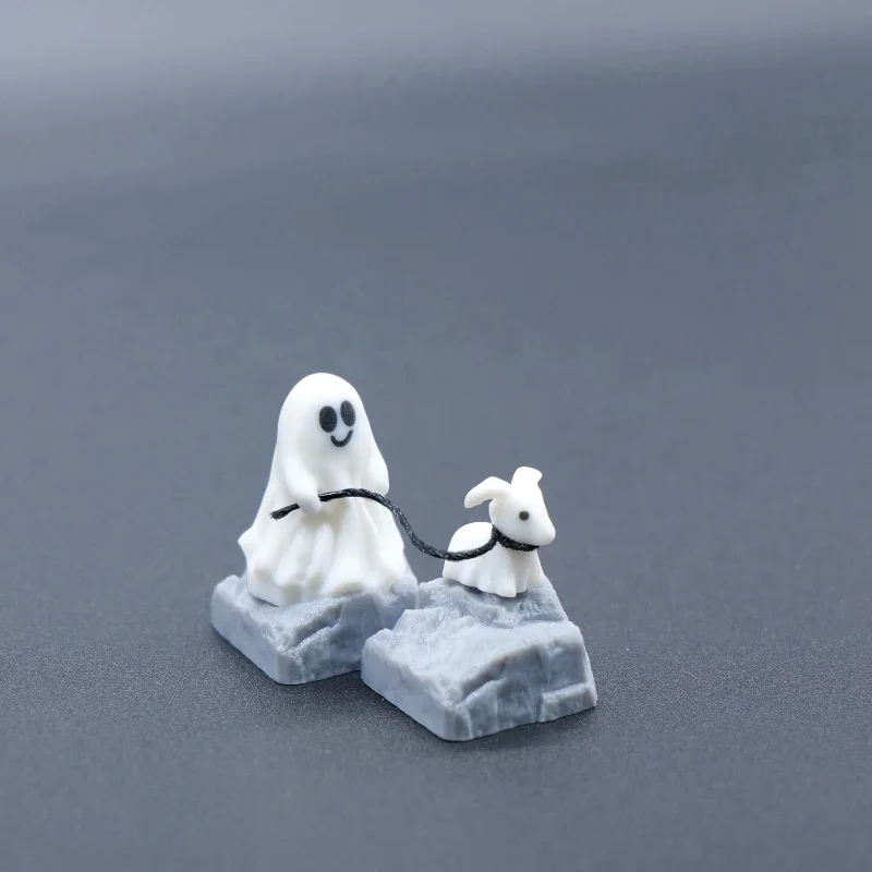 Ghost Puppy Resin Keycap Custo - 3D Printing Ghosting recension och pris
