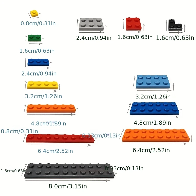 [42Pcs]【50g】 78443 2x6 Wedge P - Build Plate recension och pris