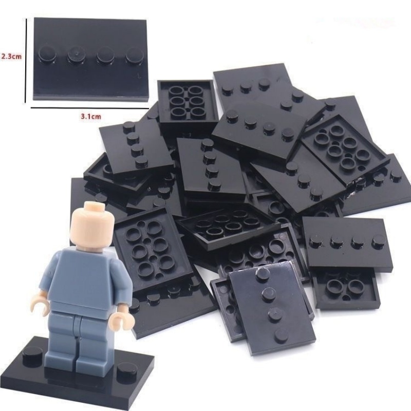 50PCS City Figures Stand 3X4 D - Build Plate recension och pris
