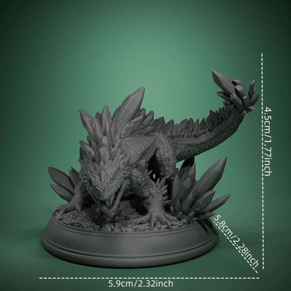 Crystal Lizard Board Game Ches - 3D Printing Construction recension och pris