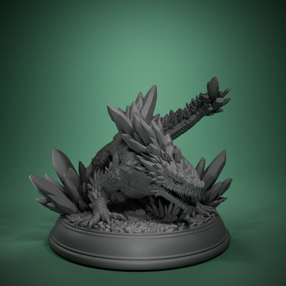 Crystal Lizard Board Game Ches - 3D Printing Construction recension och pris