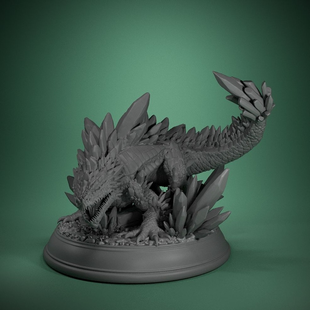 Crystal Lizard Board Game Ches - 3D Printing Construction recension och pris
