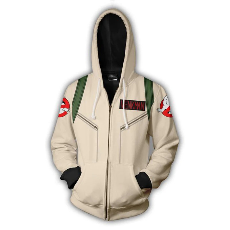 Fashion Ghost busters Zip up H - 3D Printing Ghosting recension och pris