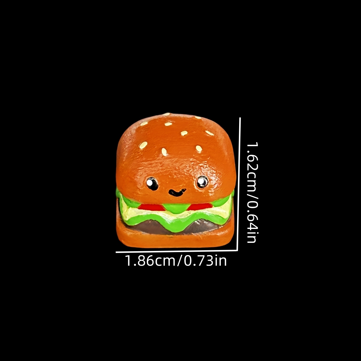 3d Printed Burger Fries Person - 3D Printing Keycaps recension och pris