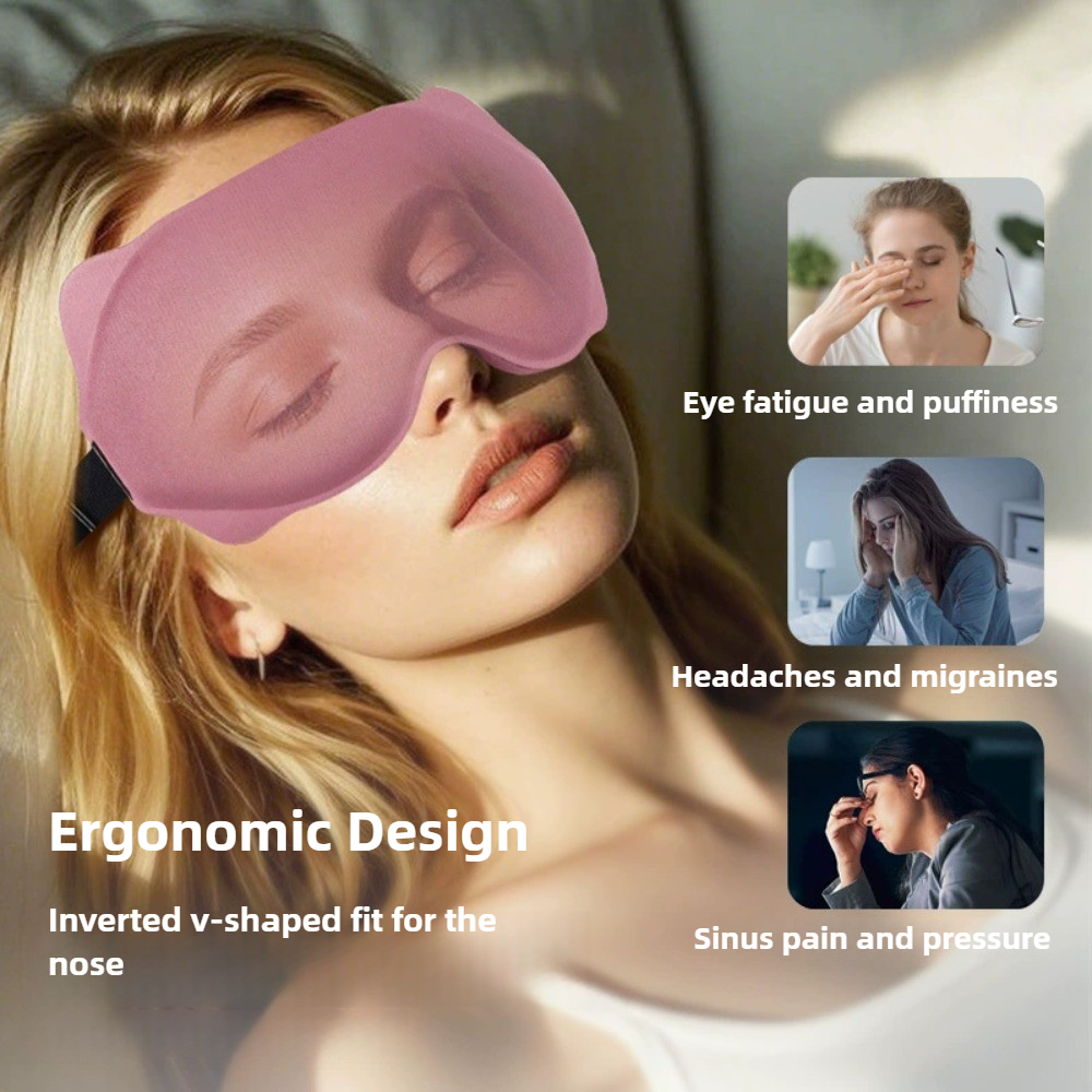 3D Sleeping Mask Block Out Lig - 3D Printing Mask recension och pris
