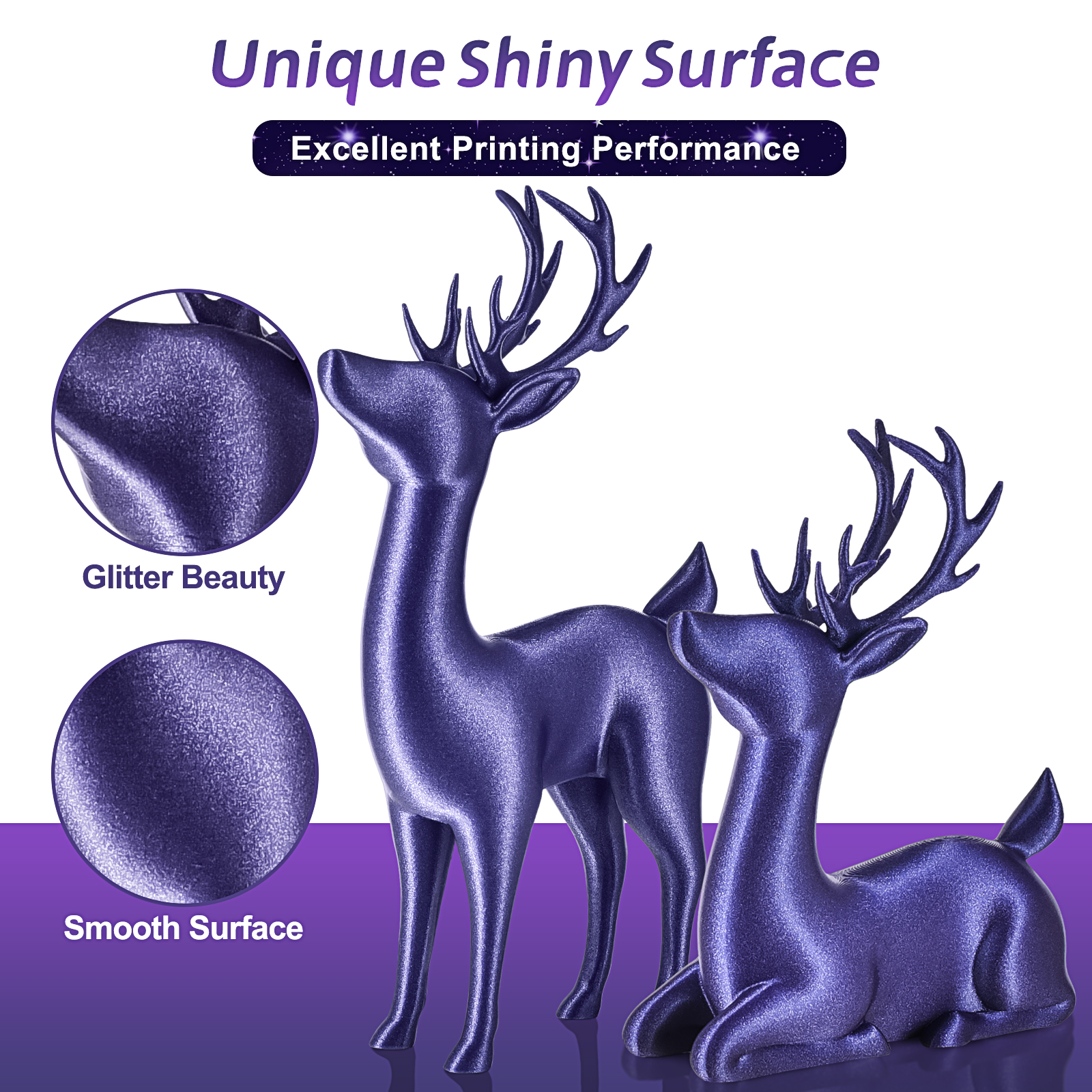 Eryone 3D Printer Glitter Pla  - 3D Printing Nylon recension och pris