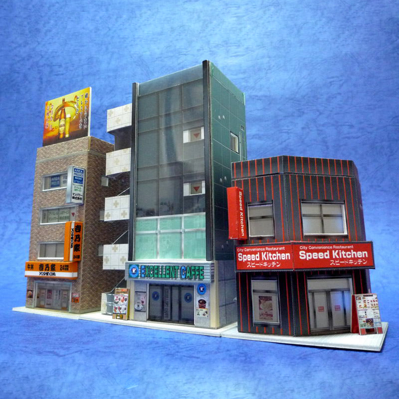 1:150 N-Scale Japanese Buildin - 3D Printing Construction recension och pris