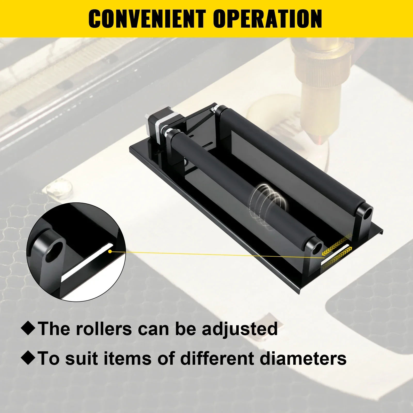 SIHAO Rotary Axis Attachment 4 - Stepper Motor recension och pris