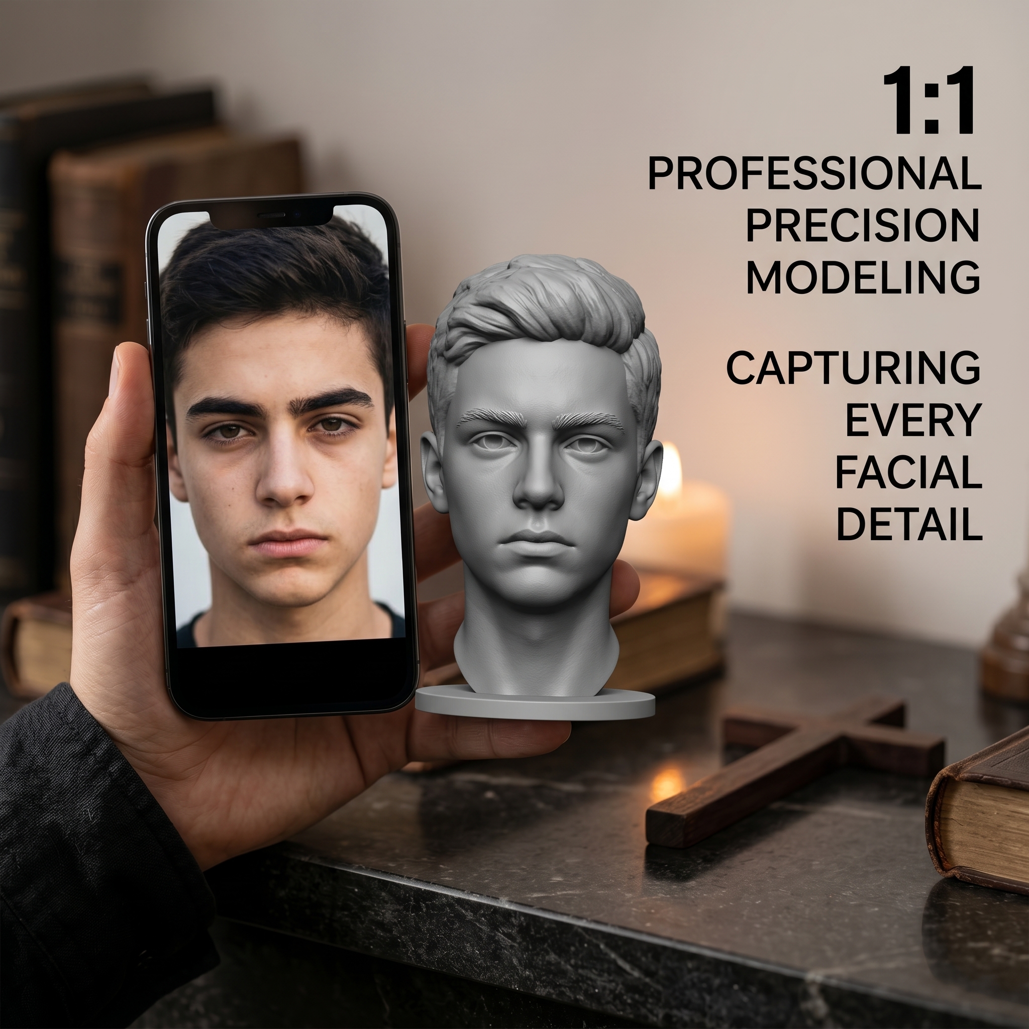 Personalized 3D Printed Bust F - 3D Printing Article recension och pris