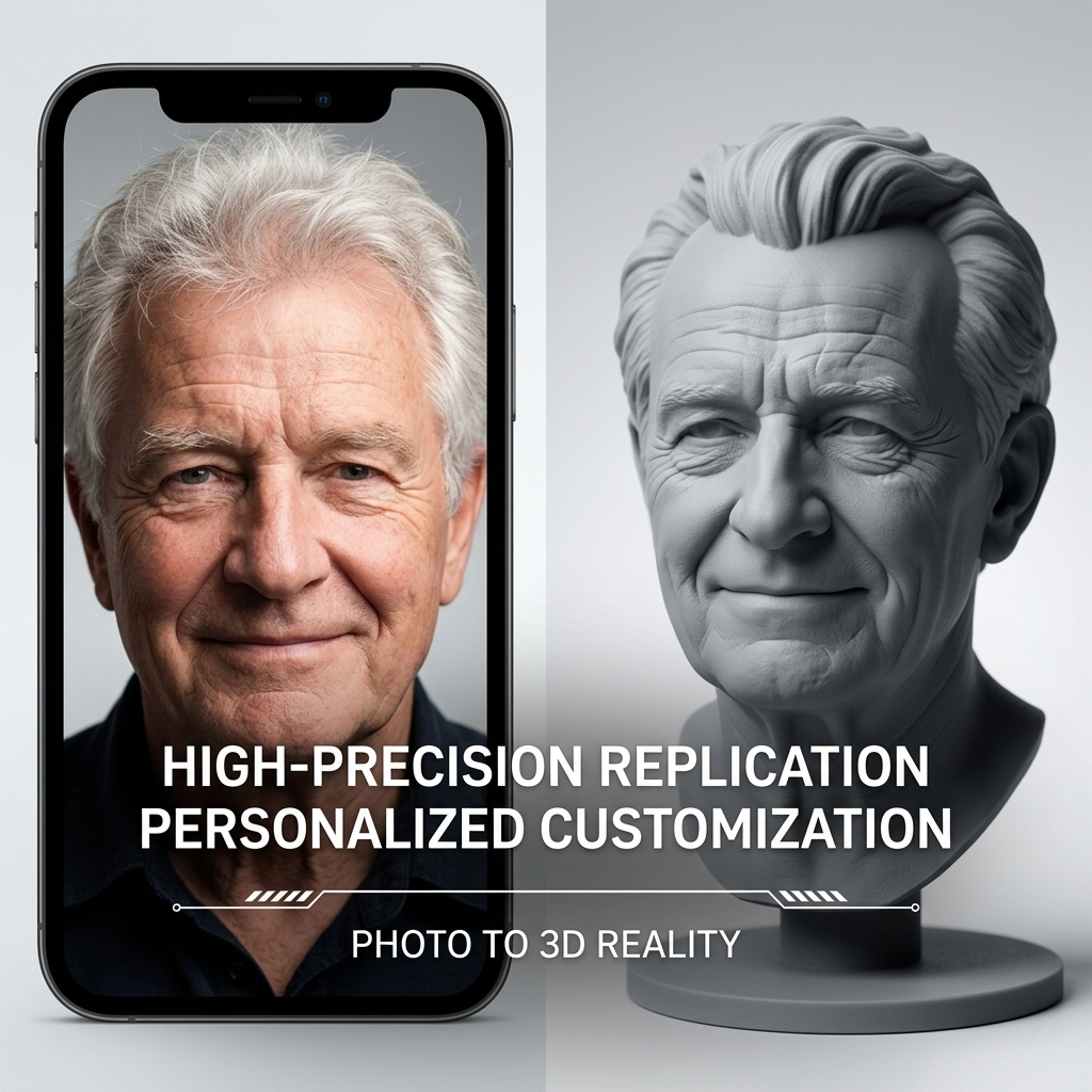Personalized 3D Printed Bust F - 3D Printing Article recension och pris