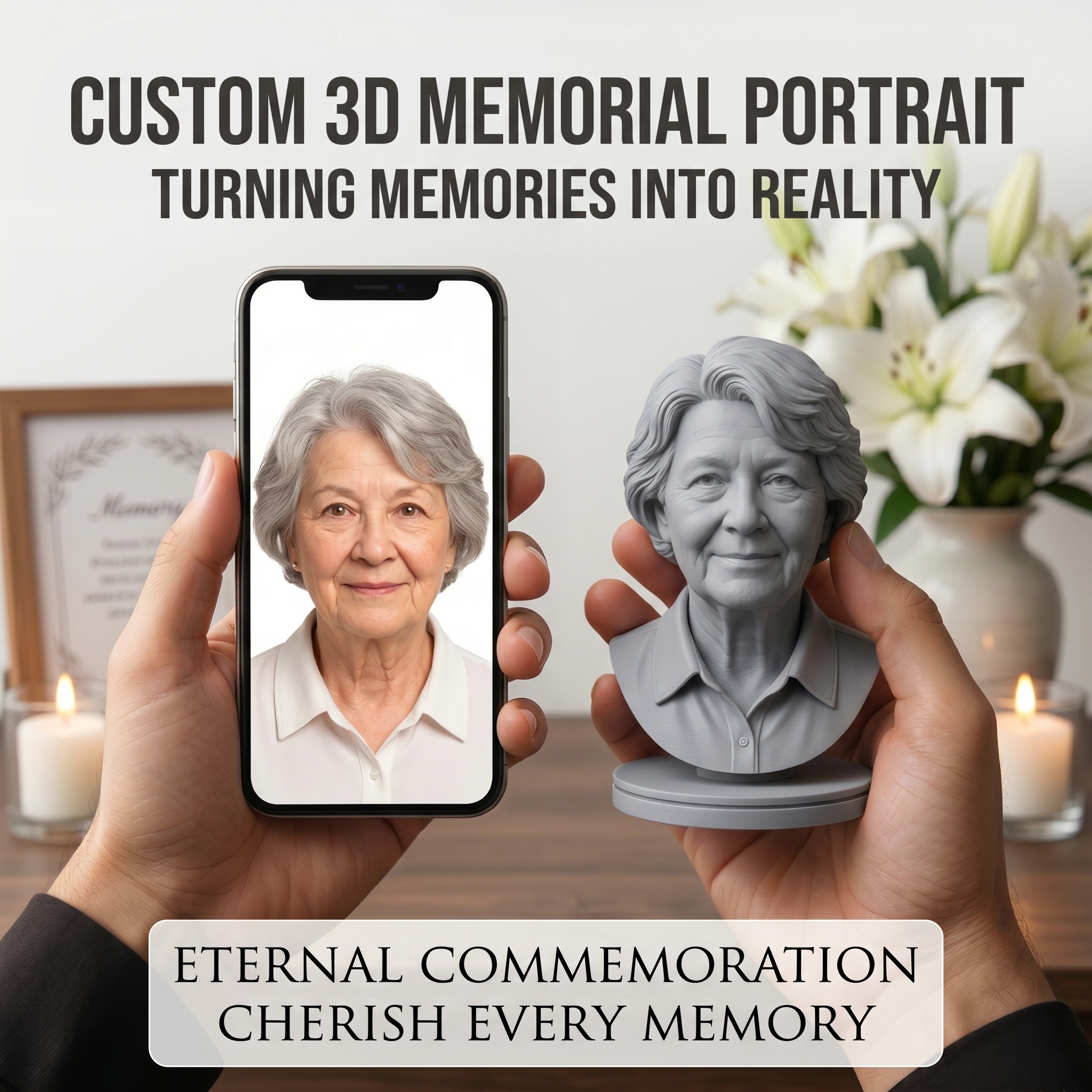 Personalized 3D Printed Bust F - 3D Printing Article recension och pris