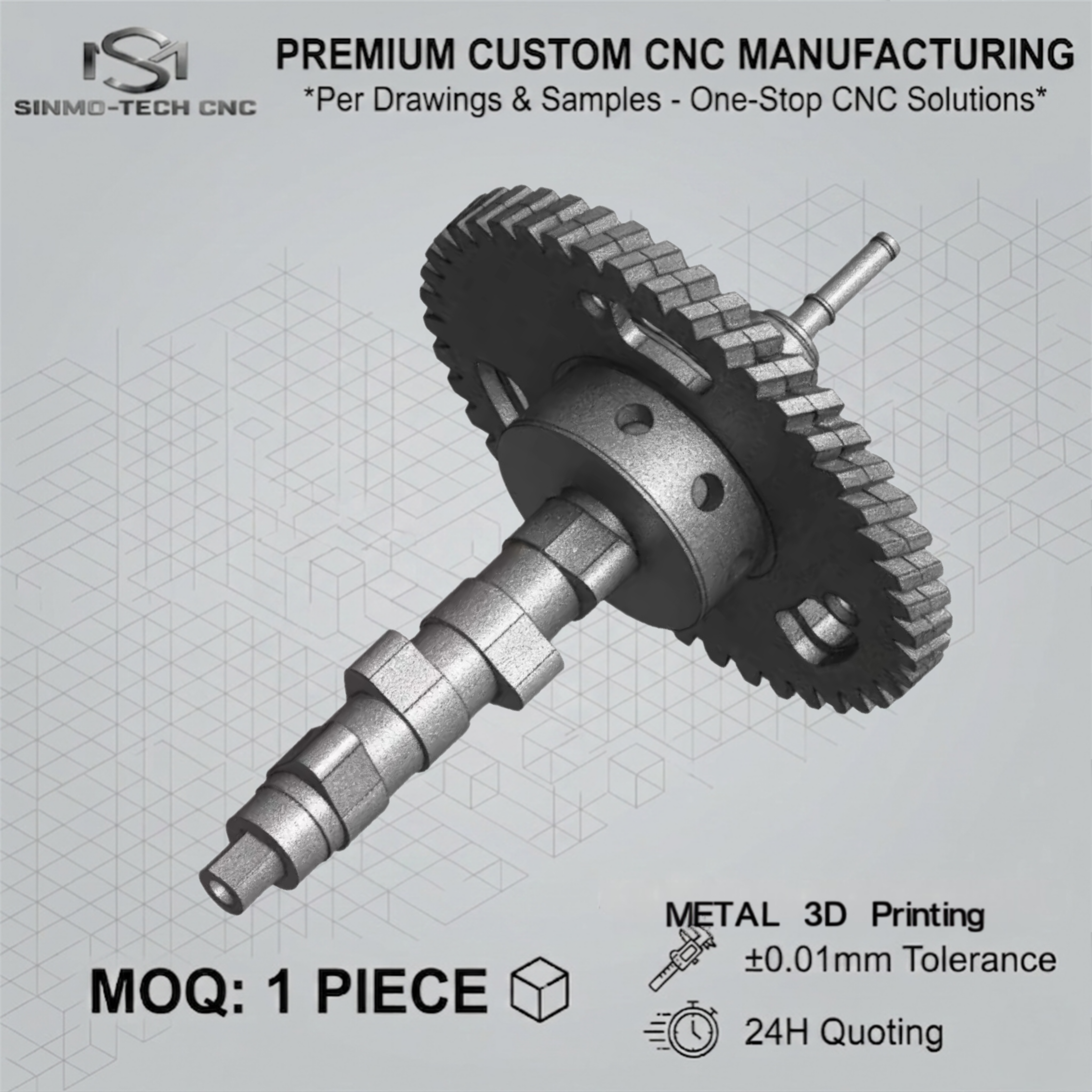 Custom Inconel Cobalt Chrome M - 3D Printing Industrial recension och pris