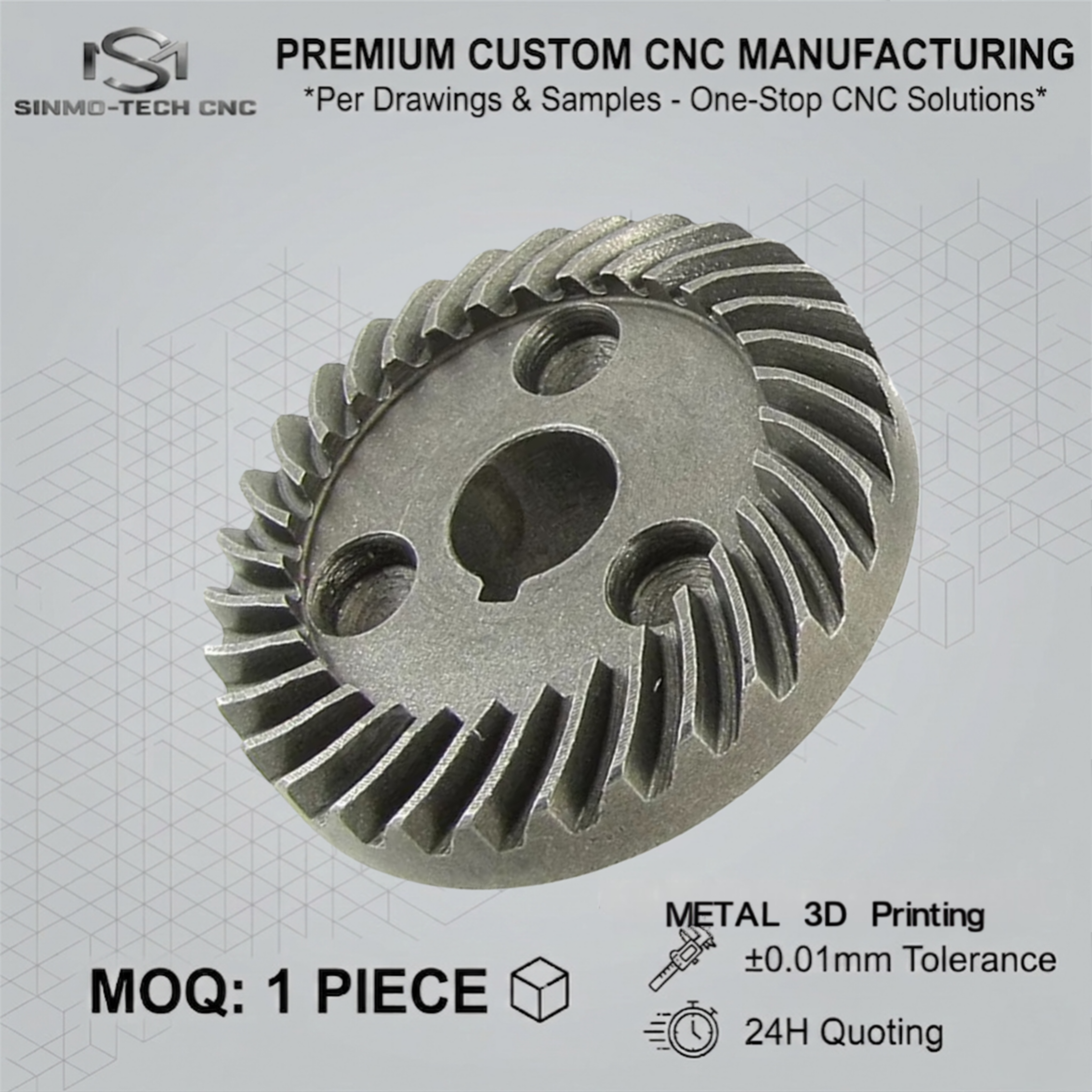 Custom Inconel Cobalt Chrome M - 3D Printing Industrial recension och pris