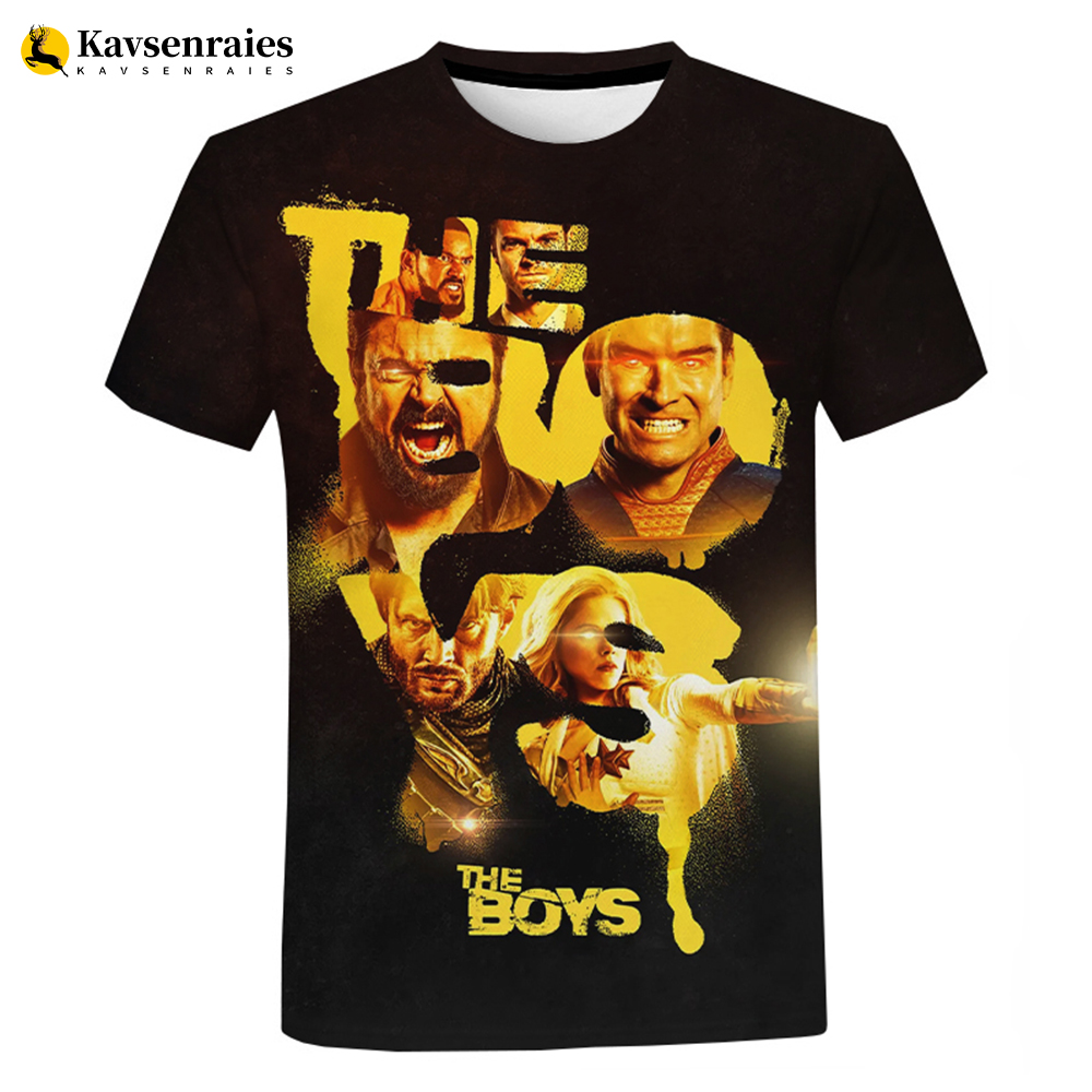 TV Series The Boys 3D T Shirt  - 3D Printing Industrial recension och pris
