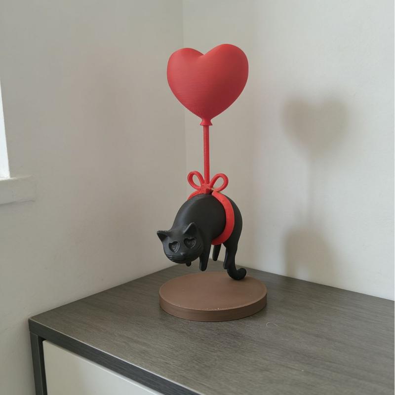 3D Printed Suspended Cat Heart - 3D Printing Article recension och pris