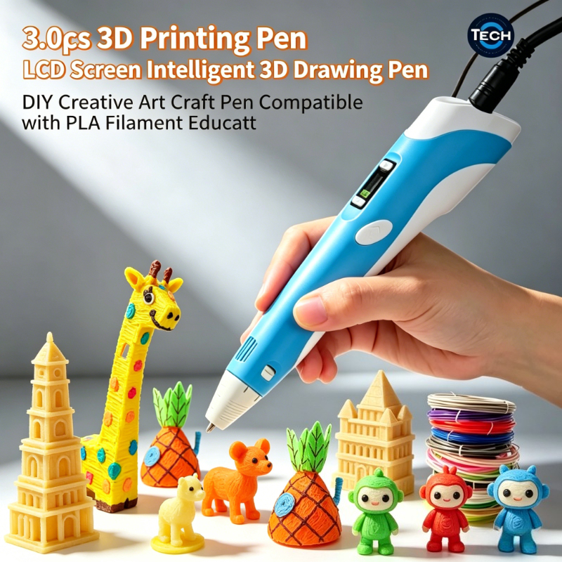 3Pcs LCD Screen 3D Printing Pe - 3D Printing Excavator recension och pris