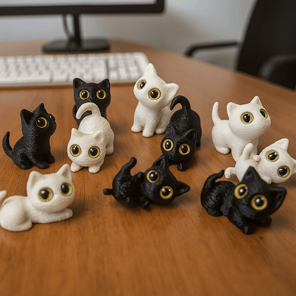 PLA Halloween Cat Anime Figure - 3D Printing Article recension och pris