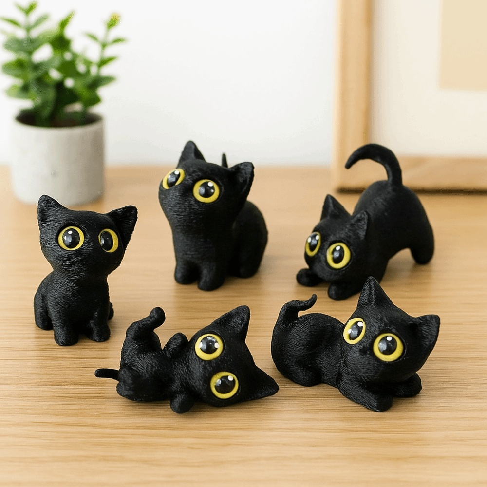 PLA Halloween Cat Anime Figure - 3D Printing Article recension och pris